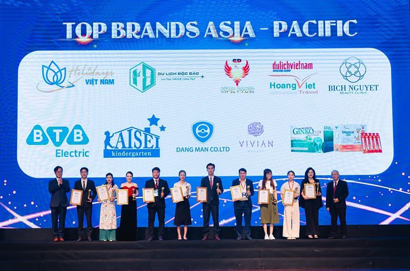 BTB Electric Việt Nam được vinh danh tại Top 30 thương hiệu hàng đầu Châu Á Thái Bình Dương 2023