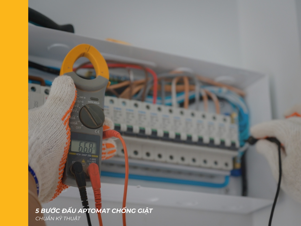 5 bước đấu aptomat chống giật chuẩn kỹ thuật