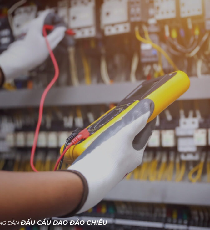 Hướng dẫn đấu cầu dao đảo chiều 1 pha và 3 pha