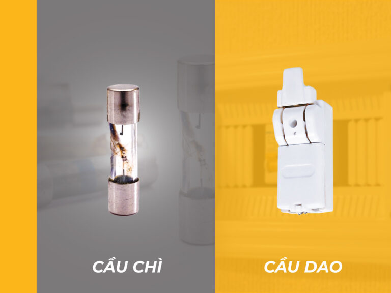 Những điểm khác biệt giữa cầu dao và cầu chì