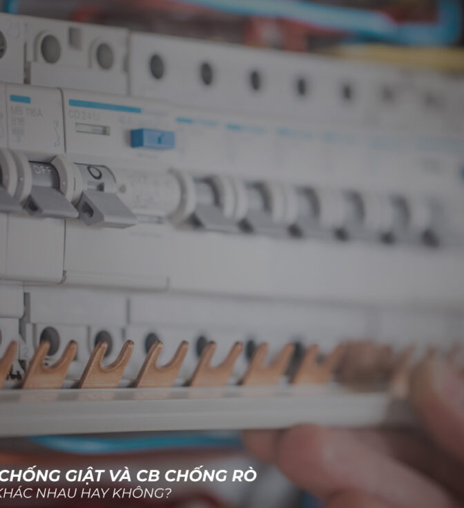 CB chống giật và CB chống rò có khác nhau hay không?