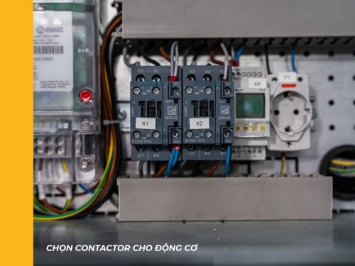 chon contactor cho dong co banner