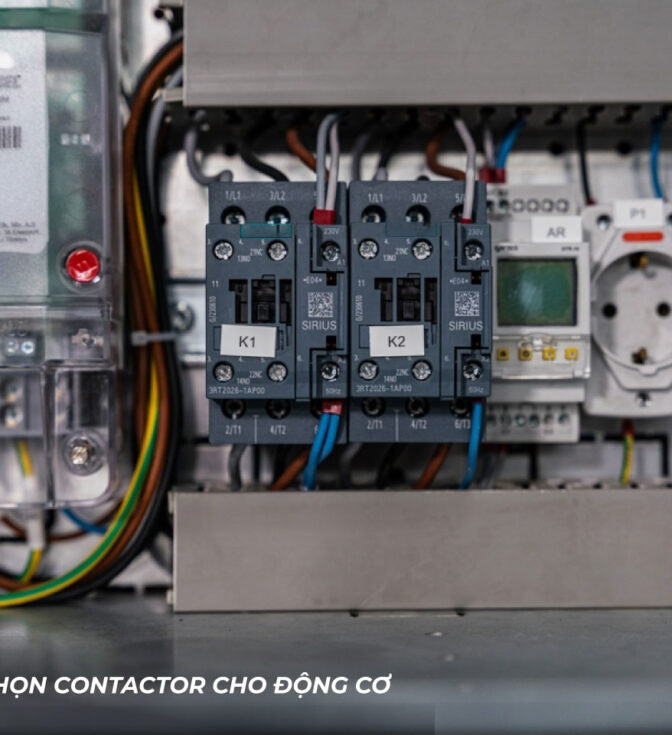 Hướng dẫn tính chọn contactor và khởi động từ cho động cơ