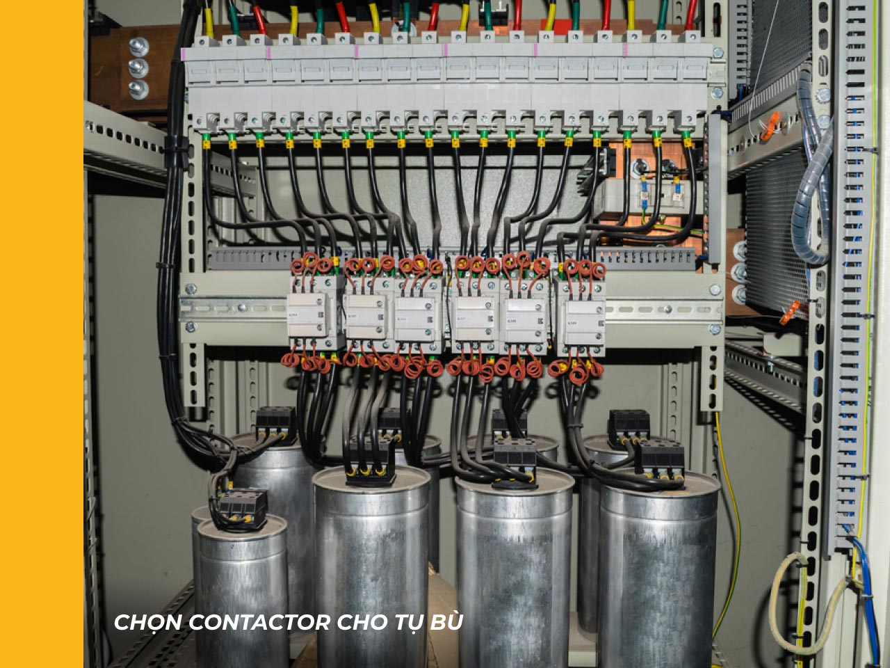 Hướng dẫn chọn contactor cho tụ bù