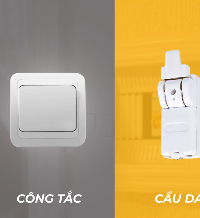 Những điểm khác biệt giữa công tắc và cầu dao