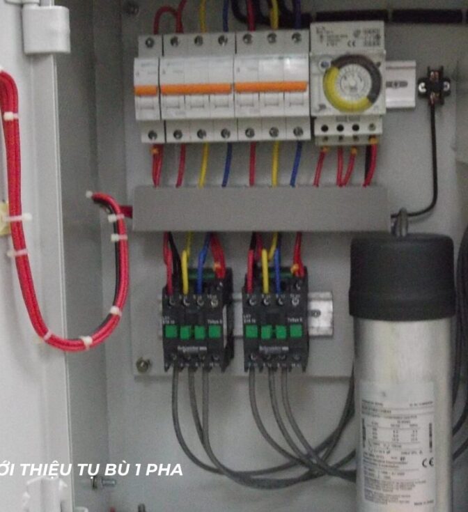 Cấu tạo tụ bù 1 pha, hướng dẫn chọn và lắp đặt