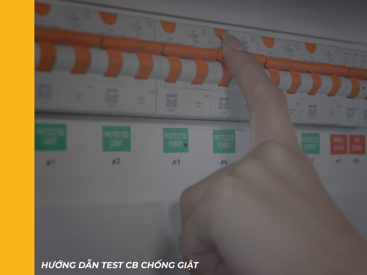 Hướng dẫn test CB chống giật chuẩn xác và an toàn nhất