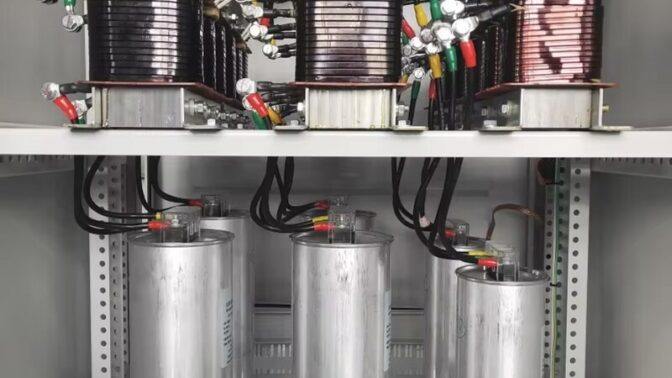When is a reactor required for power factor capacitors?