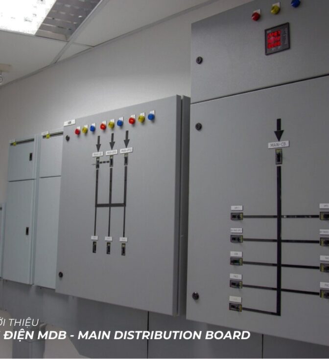 Tủ điện phân phối MDB - Cấu tạo và ứng dụng