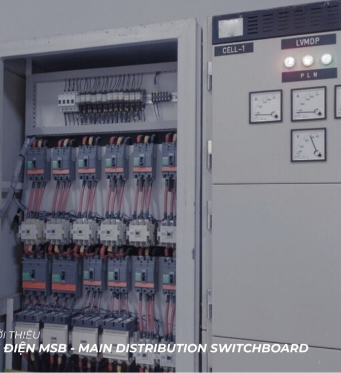 Tủ điện phân phối tổng MSB - Cấu tạo và chức năng