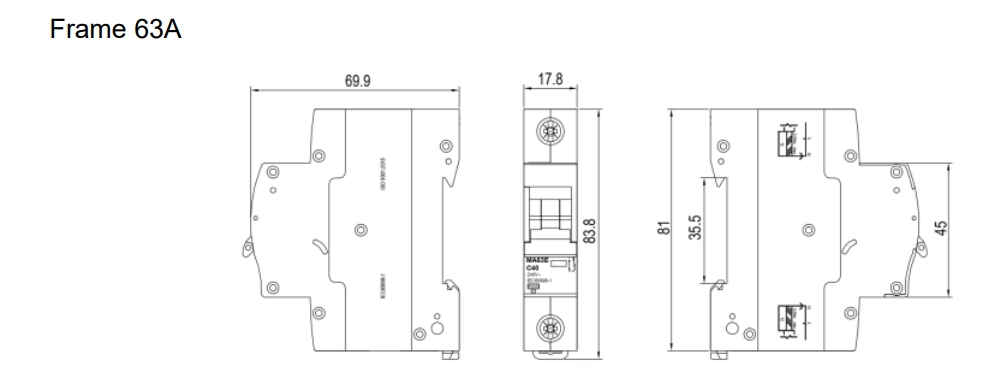 kich thuoc btb electric - mcb ma frame 63a