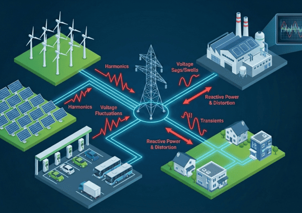 Chất lượng điện năng: Thách thức "ẩn mình" trong quá trình điện khí hóa