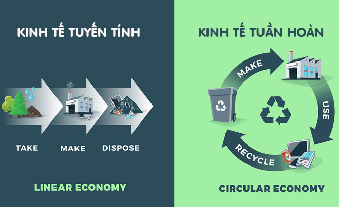 kinh te tuan hoan kinh te tuyen tinh