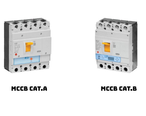Khi nào sử dụng MCCB Cat.B thay vì Cat.A? 