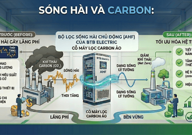 Sóng hài và Carbon: Mối liên hệ ít người biết đến