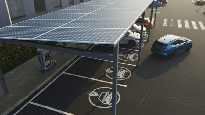 Trạm sạc năng lượng mặt trời có phải tương lai của ngành công nghiệp xe điện?