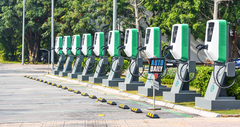 tram sac xe dien o viet nam