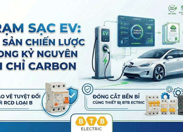 Trạm sạc xe điện (EV): Từ hạ tầng kỹ thuật đến tài sản chiến lược trong kỷ nguyên “tín chỉ carbon” 